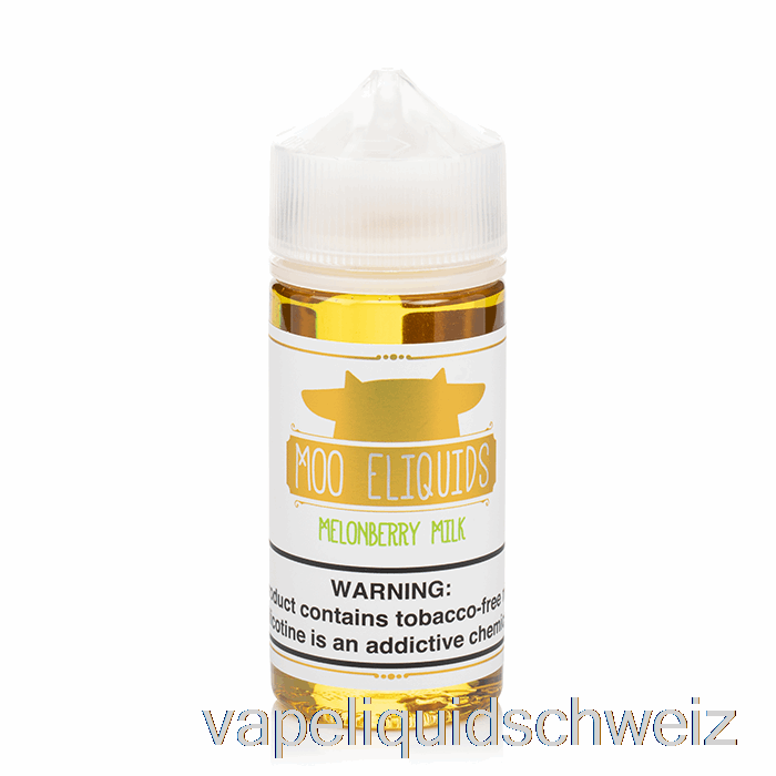 Melonenbeermilch – Moo E-Liquids – 100 Ml 6 Mg Vape Schweiz